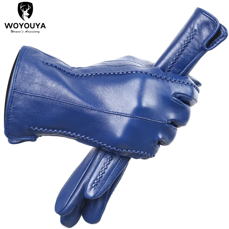 Women's Leather Gloves Women's Mittens Winter Gloves Gloves Mittens Color Fashion
