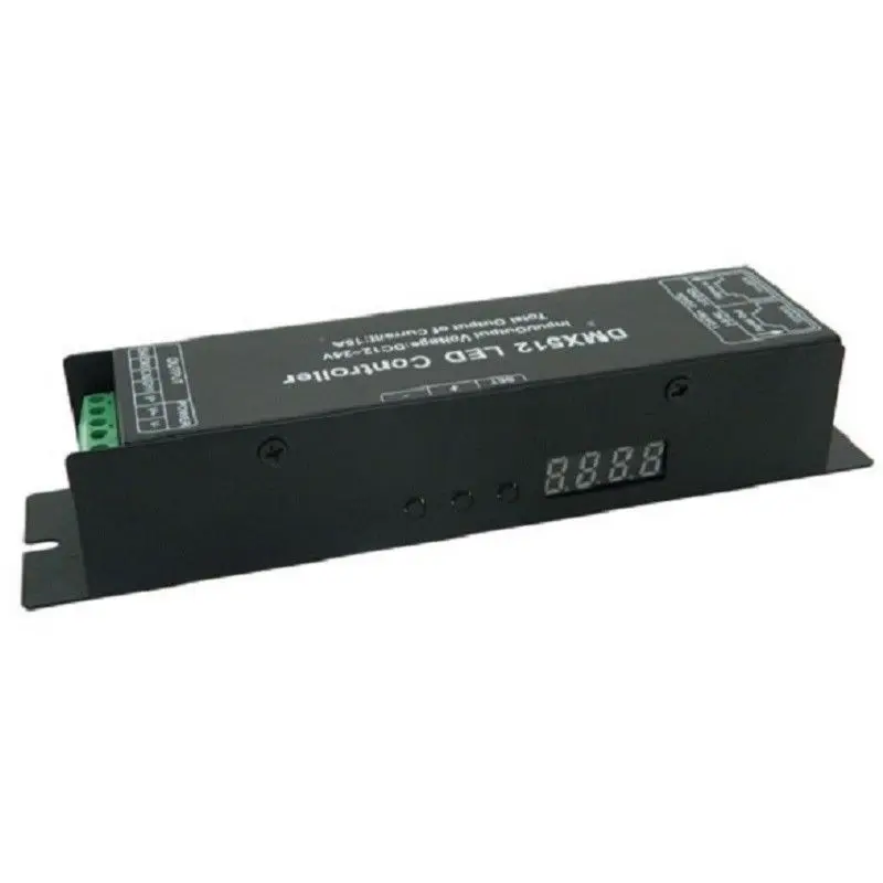 Dmx 512 декодер драйвер Dmx512 Rgbw контроллер для СИД светильник 12V 24V|Цифро-аналоговые