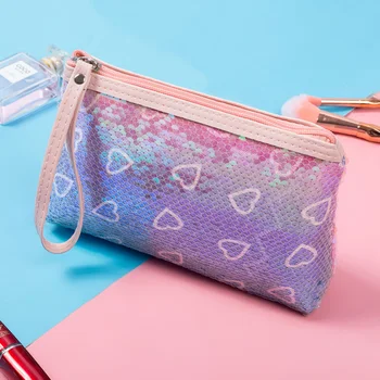 

2020 New Women Cosmetic Bag Fashion Makeup bag Lady Clutch Phone Bag Cheap Lady Makeup bag trousse maquillage Mini Cute