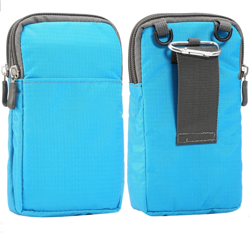 Universeel Voor Alle Hieronder 6,3-6,9 дюймов Mobiele Telefoons Pouch открытый 3 Zakken 2 ритсен кошелек Чехол Riemclip tas voor
