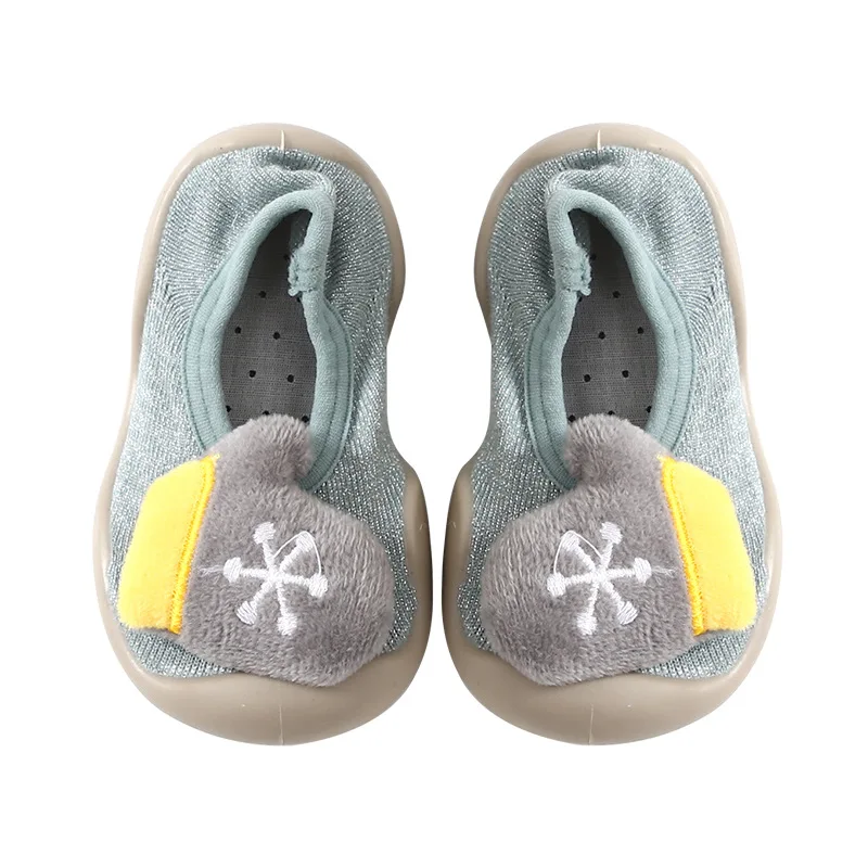 Baby Gril Boy Shoes Non-slip Floor Socks Baby Toddler Sock Soft Rubber Shoes Sole New Baby Shoes
