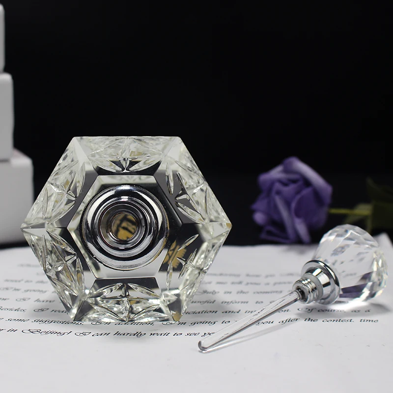 12ML Refillable Essential Oil Bottle Fashion Crystal Perfume Bottle glass bottles mini glass bottles mini perfume bottles