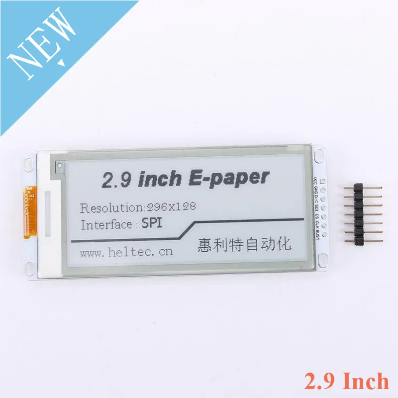 2.9 Inch E-Paper Module E-Ink Display Screen Module For Arduino 2.90 Inch e Ink Black White Color DIY Kit Watch (2)