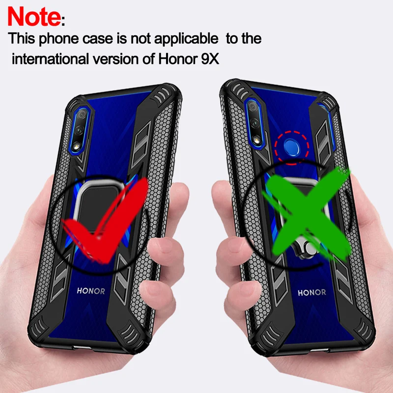 Для Huawei P smart plus 2019 ForHonor 20 чехол для Honor 8x 9X 8A 10 lite 10i 20i V20 кольцевой Магнитная