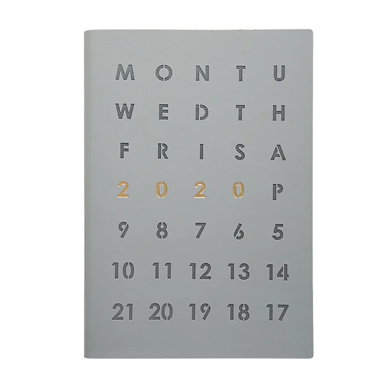 Agendas 2020 Planner Organizer A5 Diary Notebook and Journal Black Weekly Monthly Back to School Business Travel Note Book Pen