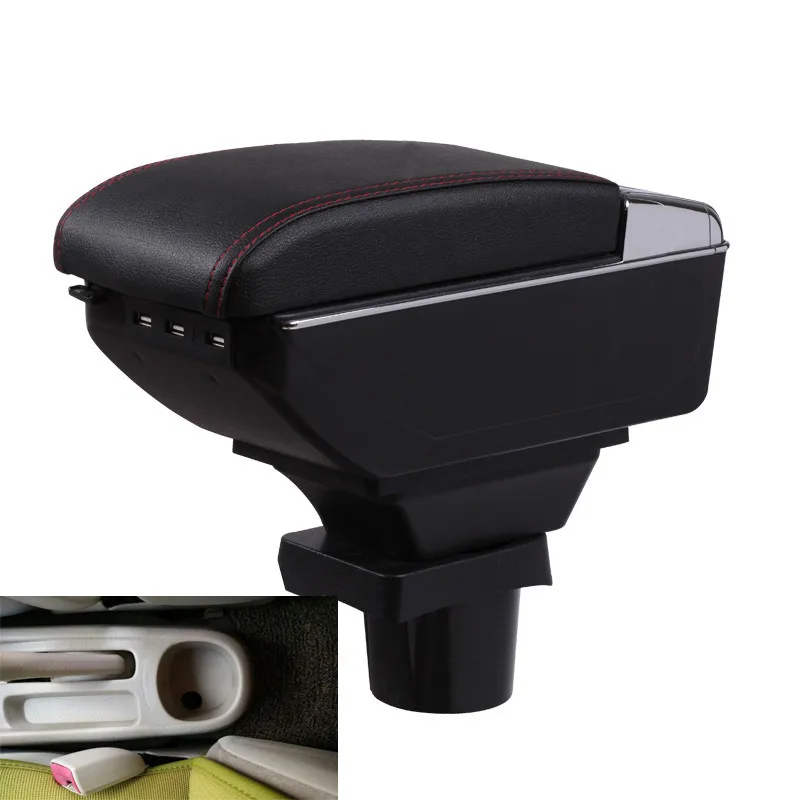 Двухслойный контейнер для хранения центральной консоли Toyota Yaris L Sedan Vios 2002-2008