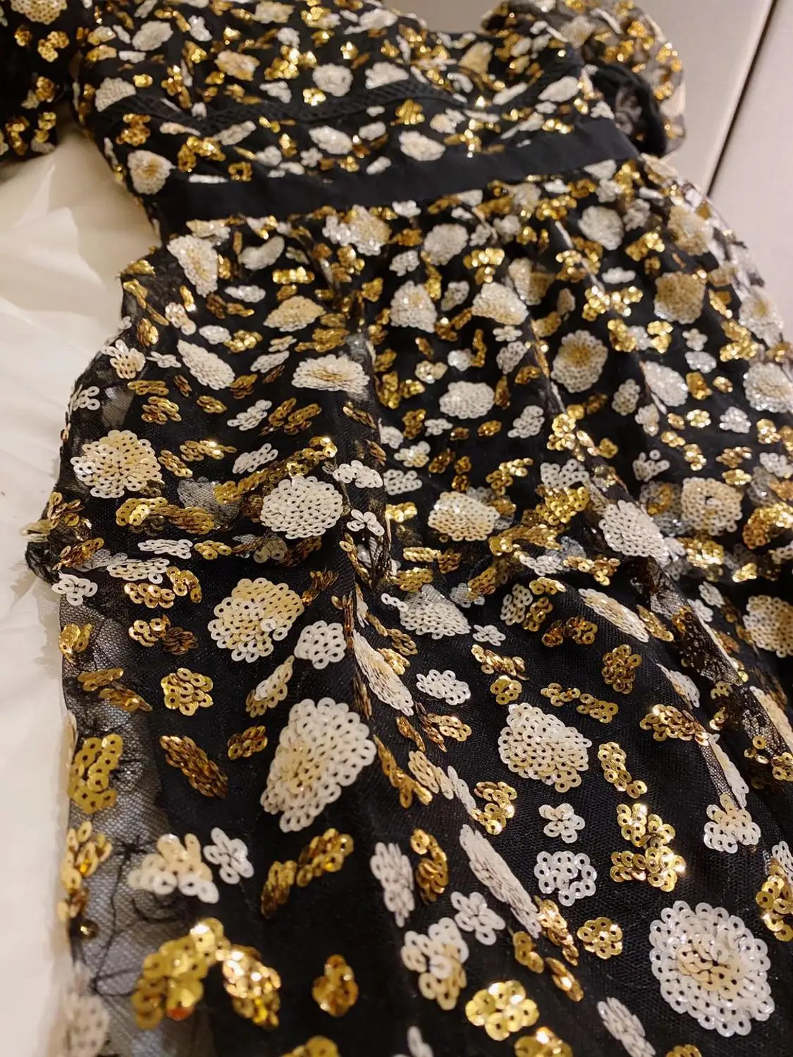 Luxury Sequins Dress 2020 Autumn Runway Designer