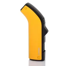 COHIBA зажигалка ручной стиль одиночный струйный фонарь Зажигалка для сигар ветрозащитная многоразовая настольная зажигалка с подарочной коробкой