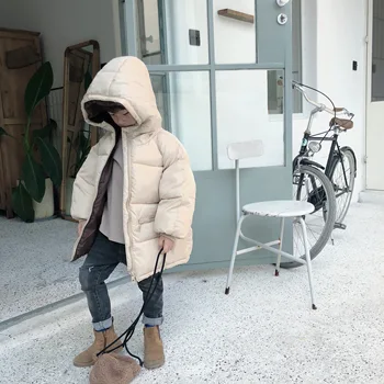 

2020 Warm Children's Winter Down Cotton Jacket Winter High-Quality Coats Casual Baby Girls Clothes Autumn Winter Parkas