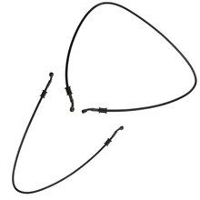 120 см 90 см мотоциклетная оплетка из нержавеющей стали Тормозная муфта Масляный шланг линия трубы