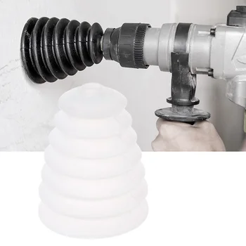 

Drill Dust Collector White Rubber Dust Cover Electric Hammer Drill Dust Cover Electric Drill Power Tool Accessories