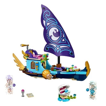 

10411 311pcs Elves Naida's Spa Secret Girls Ship Bela Compatible 41073 Building Block 2 Figures Bricks Toy for children