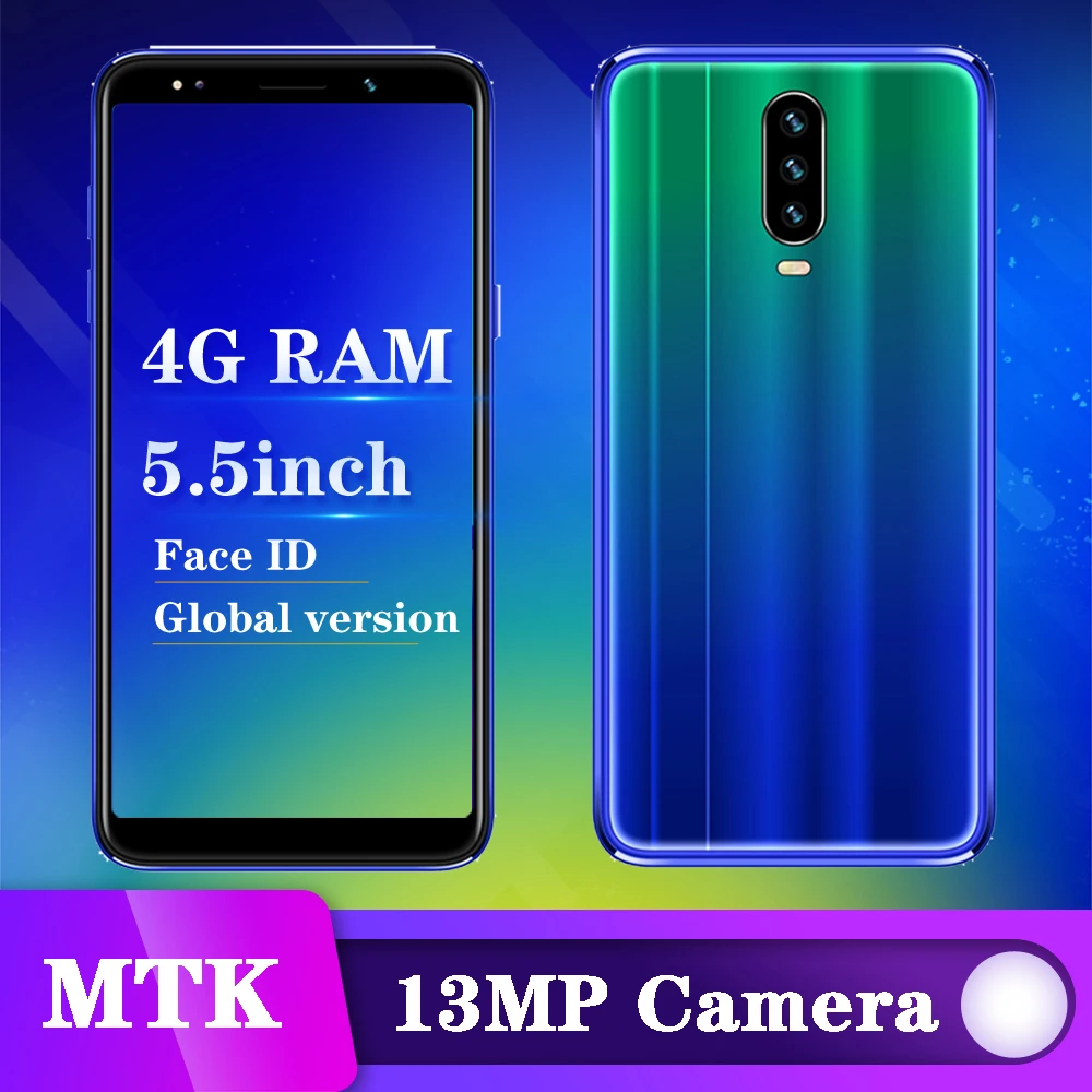 Смартфон Note 8t 4 Гб ОЗУ 64 ПЗУ экран 5 дюйма распознавание лица разблокированный