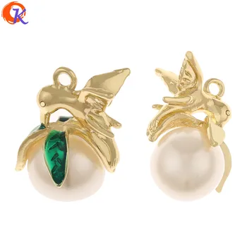 

Cordial Design 50Pcs 11*26MM Jewelry Accessories/Charms/Bird Shape/Pendant/Imitation Pearl/DIY Making/Hand Made/Earring Findings