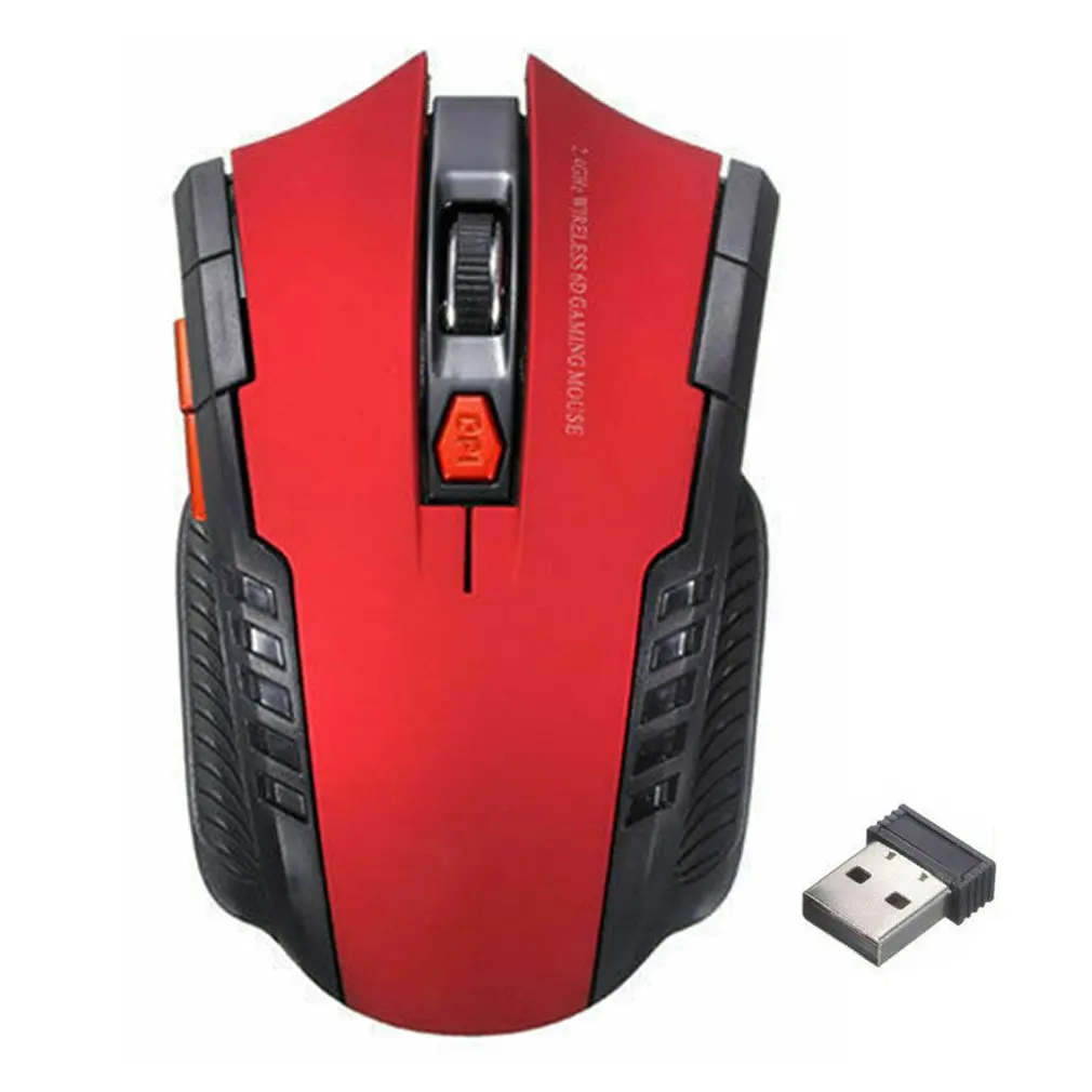 Mouse Da Gioco Mini Draadloze Optische Da 2.4Ghz Muizu Usb-Ontvanger Per Pc Portatile