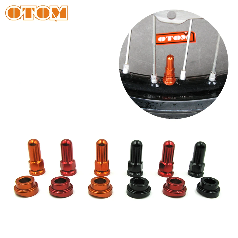 OTOM 1 пара мотоциклетных замковых гаек для обода набор из алюминиевого сплава