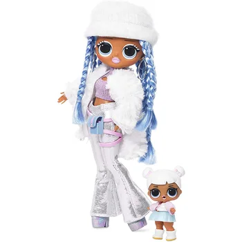 

L.O.L Surprise! O.M.G. Winter Disco Snowlicious Fashion Doll & Sister LOL Doll