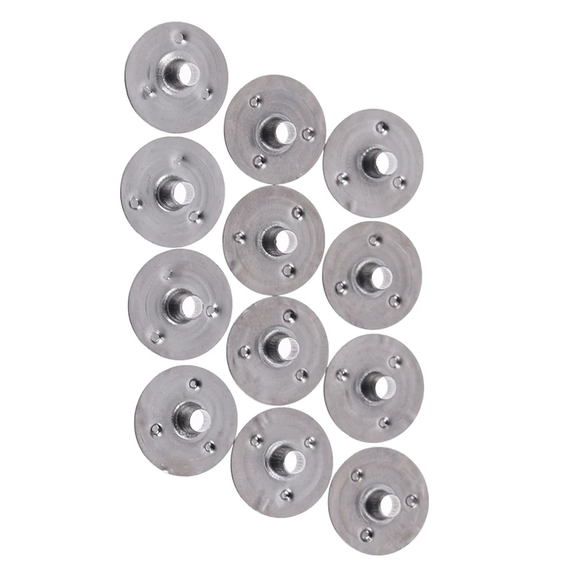 100pcs/lot 12.5*2.5mm Waxed Candle Wick Metal Sustainers Candles Holders Useful Tool Tools