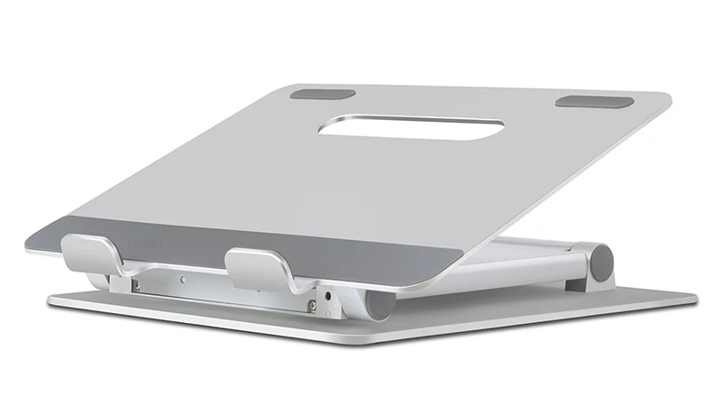 Hyvarwey AP-2H Aluminum Alloy Height Adjustable Laptop Stand Folding Lifting Standing Work Office Macbook Riser — view 5