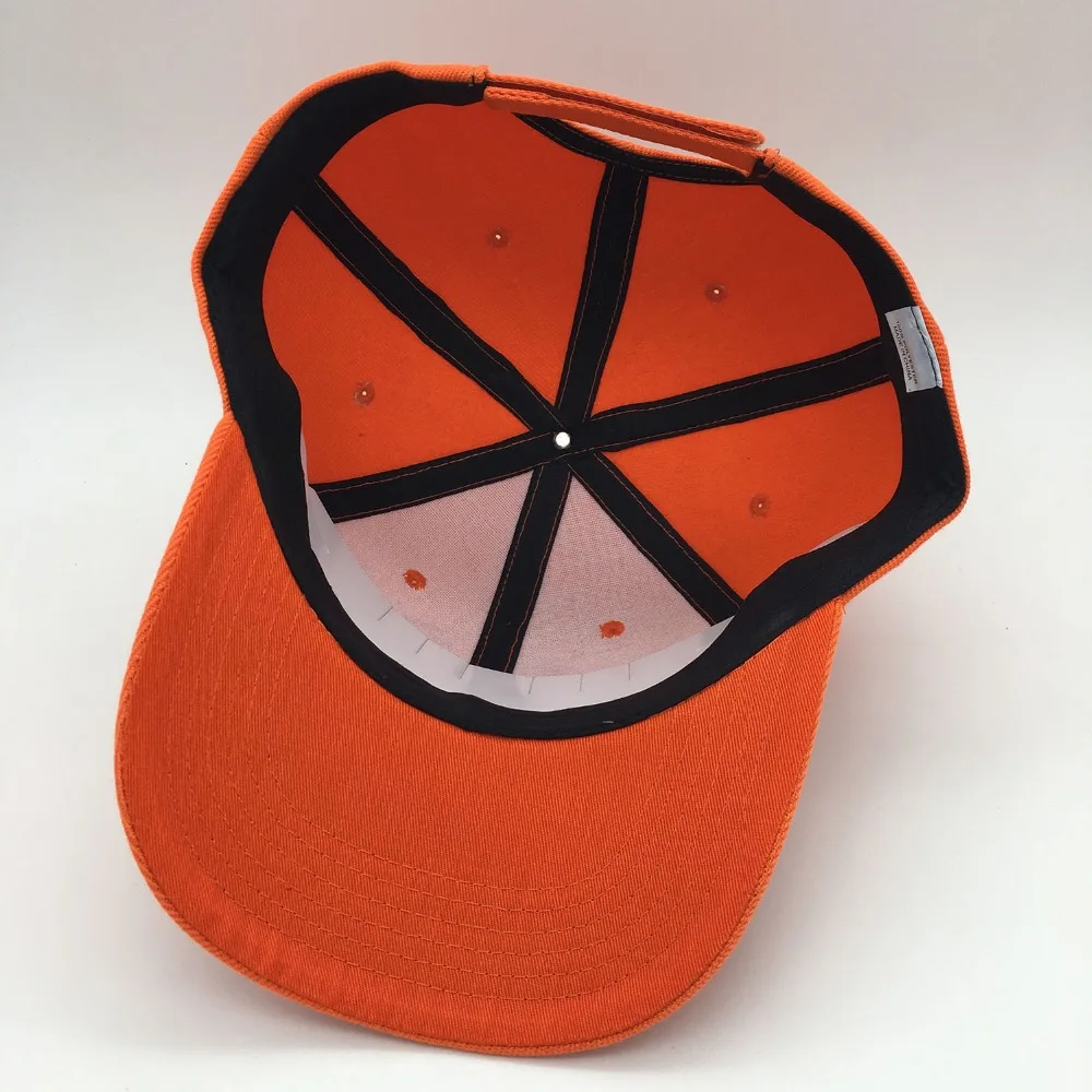 Baseball cap orange7