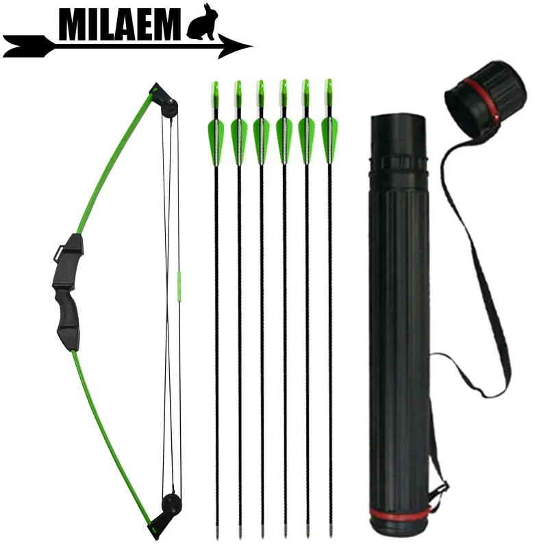 

Archery Compound Bow Arrow Set Kids Junior Children Practice Training Gift Outdoor Sport Target Shooting Accessories