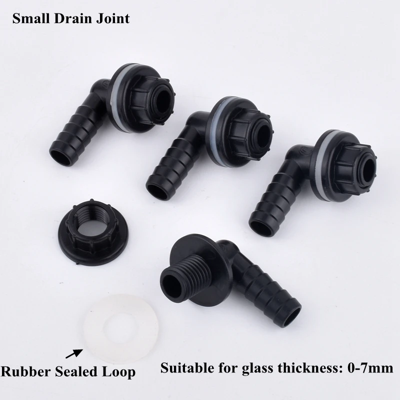 

1~5pcs 3/8" Thread To 14mm Hose Connector Elbow Aquarium Fish Tank Drainage Joint Watering Irrigation Fish Tank Joint Fittings