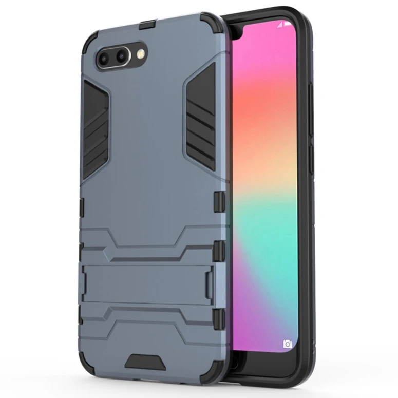 

bracket Iron Man mobile phone shell anti-fall sleeve FOR:Huawei honor 5C 6A 7C Y7 prime 2018 8A 8X 9i 10 MAX business phone case