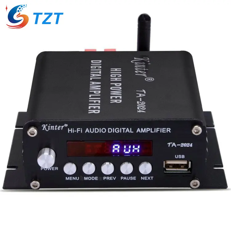 TZT Kinter TA- USB/MP3 HiFi аудио AUX Bluetooth класса D Цифровой усилитель 2x20 Вт