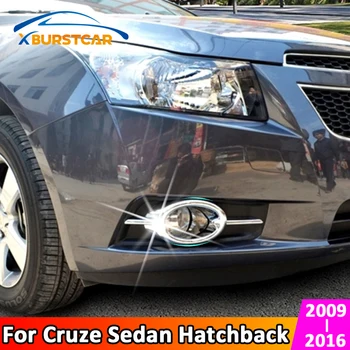 

Xburstcar for Chevrolet Cruze Sedan Hatchback 2009-2016 Car Styling Car Chrome Front Fog Lamps Trim Fog Lights Cover Accessories