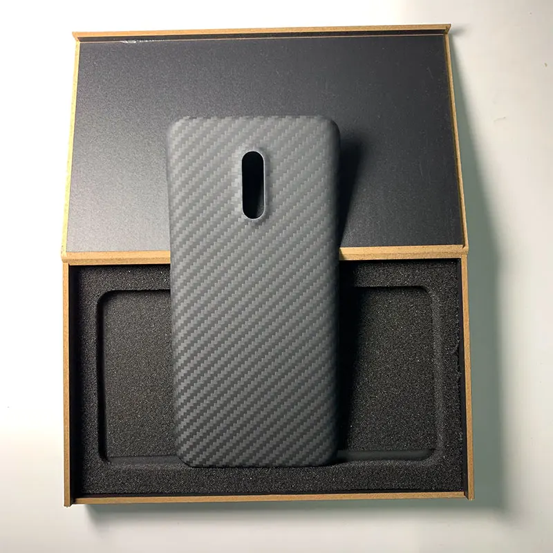 

Ultra-thin Kevlar mobile phone case oneplus 7 pro true carbon fiber matte black business phone case oneplus 6