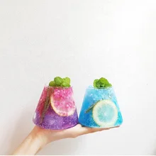 Японская простая стеклянная чашка креативная прозрачная чашка для воды флейты для шампанского домашний Молочный Сок посуда для напитков Высокая емкость 690 мл MM60BLB