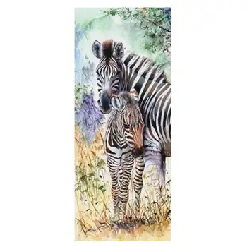 

5D DIY Square Diamond Diamond Painting "Jungle Beast" Embroidery Cross Stitch Diamond Art 3D Home Decoration Gift 20 * 50 Cm