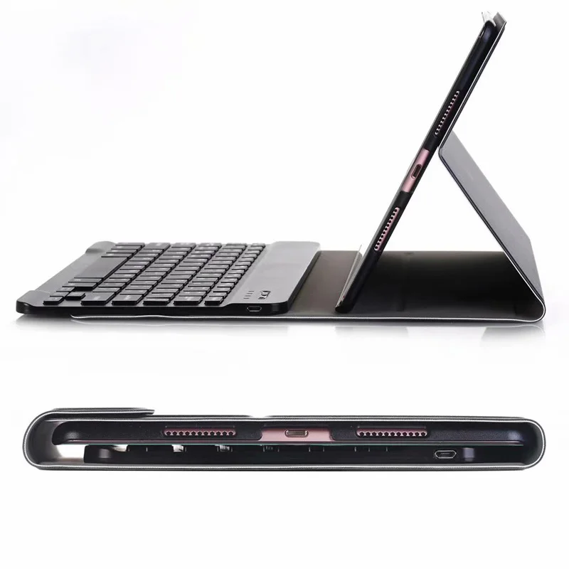 Чехол с клавиатурой, набор Bluetooth, протектор, портативный, ультратонкий, для iPad 10,2, планшета, Teclado S888