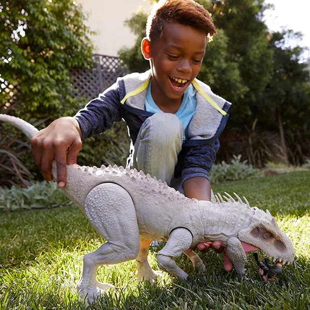 24-Inch Indominus Rex Premium Collectible Jurassic World Dinosaur, Tyrannosaurus Toy for Kids Holiday Birthday Gifts 2
