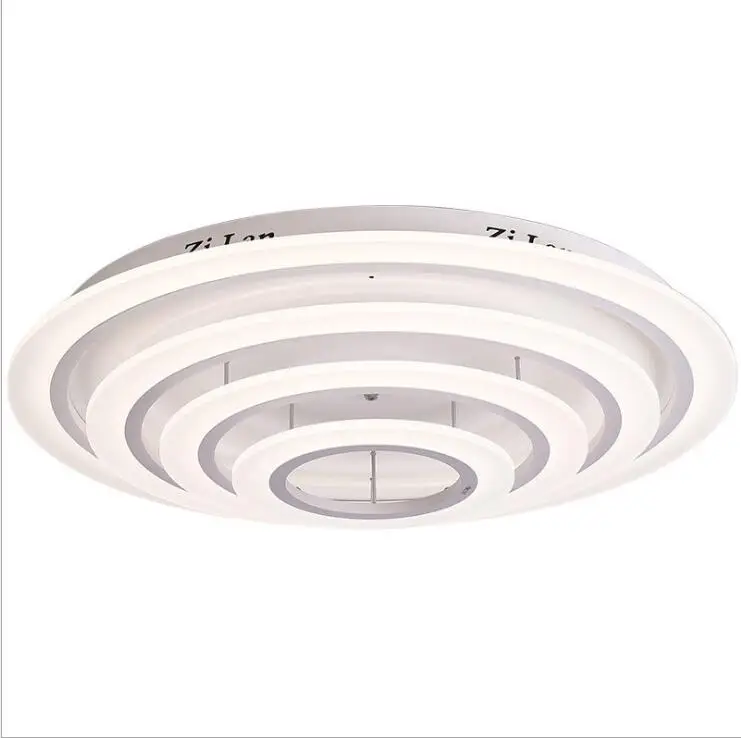 Living room lamp bedroom lamp warm romantic postmodern minimalist atmosphere led ceiling lamp round household lamps