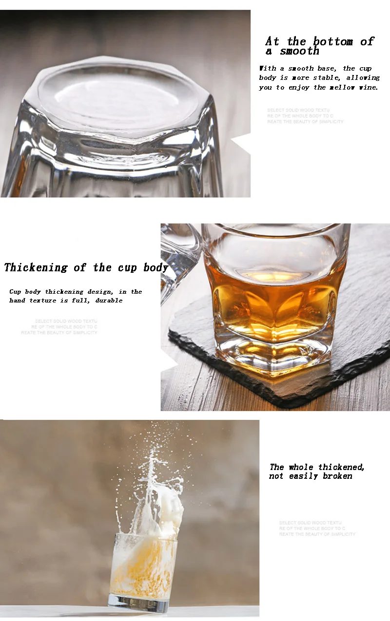 2 шт./компл. Хрустальная стеклянная чашка для виски для домашнего бара пивная вода и вечерние свадебные стеклянные изделия для отеля подарок посуда для напитков