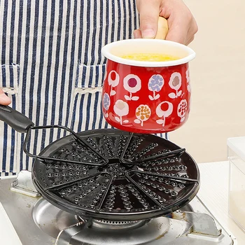 

Porcelain Pot Heat Conduction Plate Stovetop Heat Diffuser Top Heat Diffuser Reducer Flame Guard Distributor Open Fire Stove