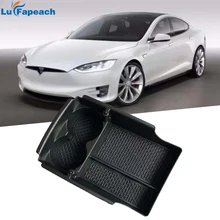 

Suitable For Tesla Model X/S Storage Box Modified Central Control Water Cup Holder Car Accessories Products Interior Parts