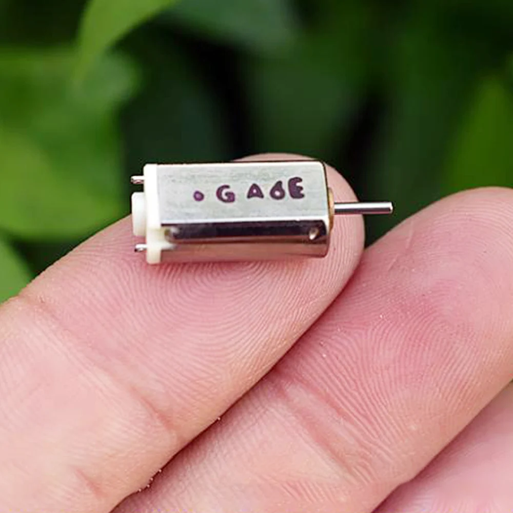 Micro Motore Elettrico K20 Di Precisione Dc 3V-3.7V 29000 Giri/Min Motore Ad Alta Velocità Del Giocattolo Della Spazzola Del Metallo Del Magnete Forte