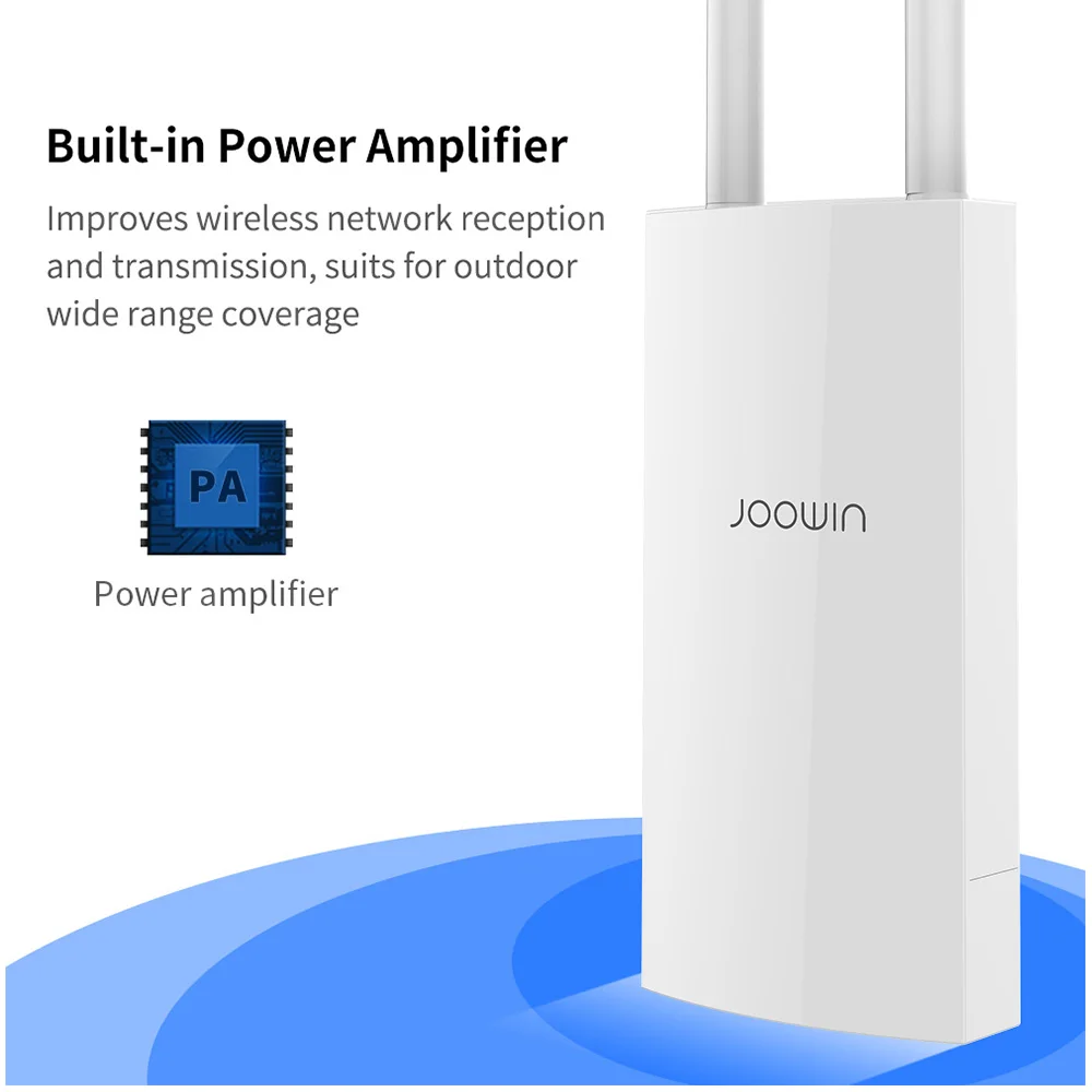 poe, porta ethernet 5dbi, antena com suporte para usuário 100