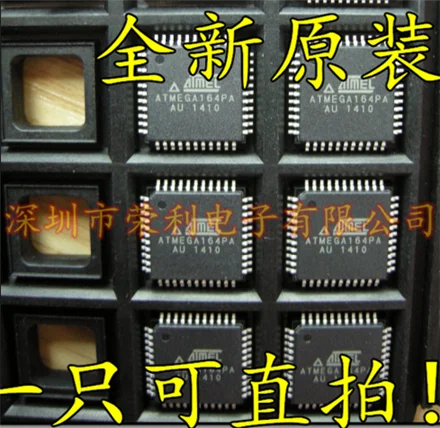 10 шт в упаковке, новая ATMEGA164PA-AU QFP-44
