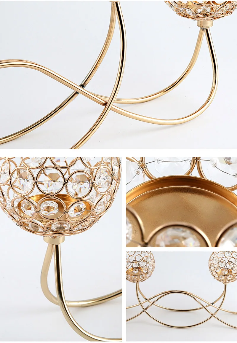 10pcs/Lot Candle Holder Geometric Candlestick Metal Creative Lifting Force Candle Holder Nordic Minimalist Style Decorati ZZT078