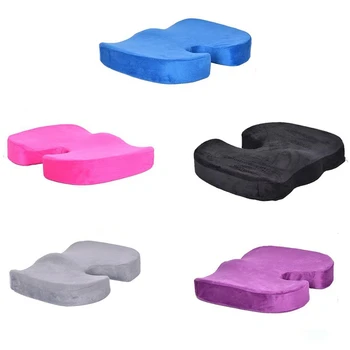 

High Quality Black Coccyx Orthopedic Seat Cushion Lumbar Support Foam Office Cushion