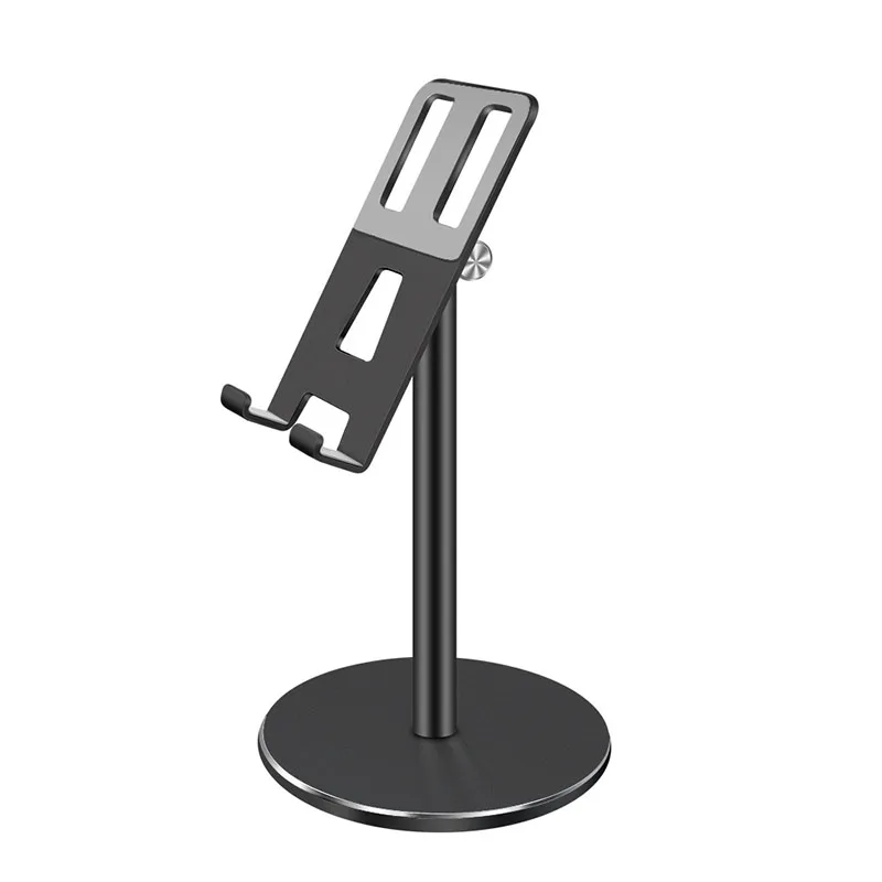 02 Aluminum Alloy Tablet Phone Holder Adjustable Tablet Desktop stand For iPhone X Mobile Phone Mount For iPad Air Pro 10.5 Stand - Цвет: 02