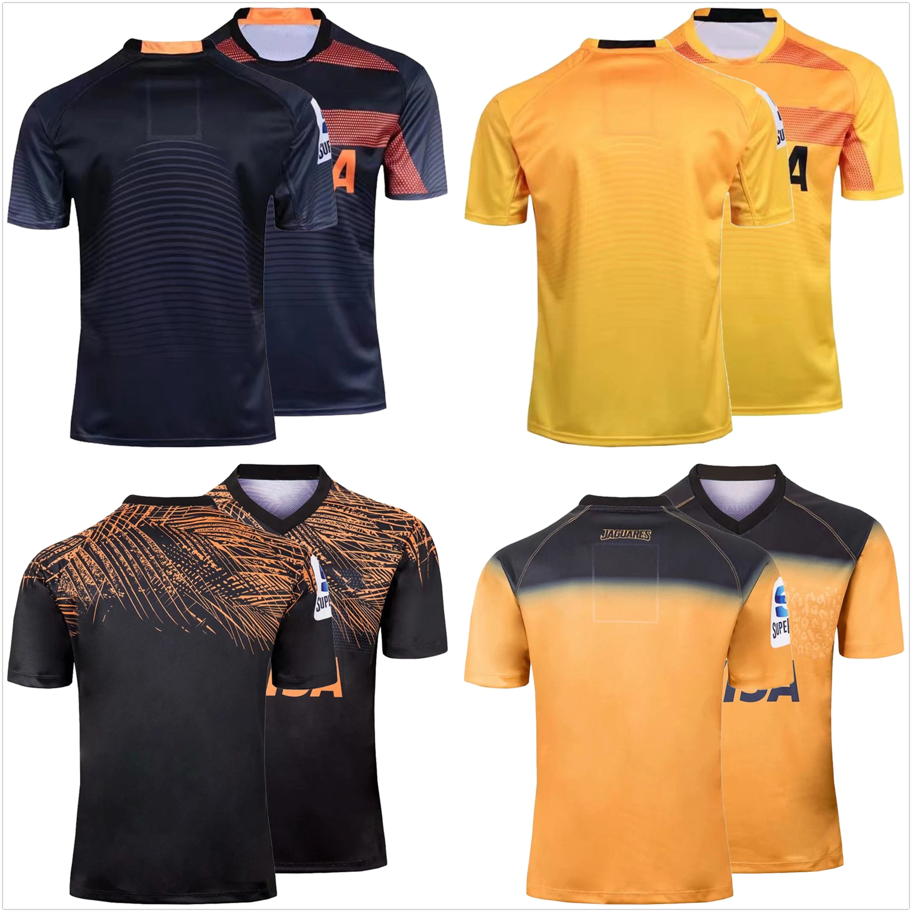 Спортивный костюм из Джерси JAGUARES RUGBY HOME AWAY S-5XL 2017 2019 | Спорт и развлечения