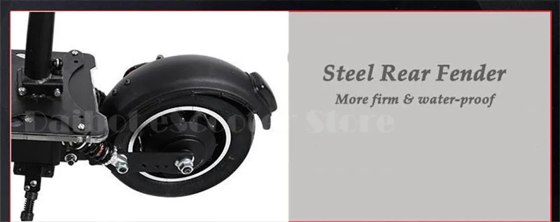 UBGO Powerful Electric Scooter 10 Inch 52V60V Two Wheel Electric Scooters Double Drive Electric Scooter 2000W Motor for Adults  (9)