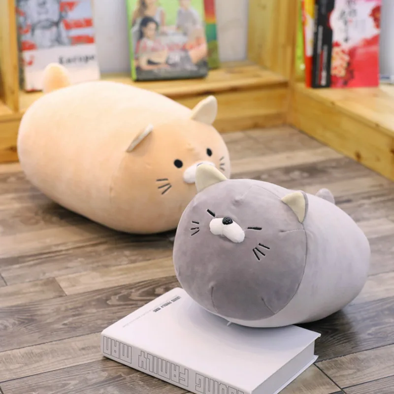 Pusheen Cat Cartoon Cushion Plush Stuffed Throw Pillow Toy Doll Home XMAS Gift 