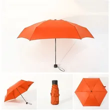 HOT4 цвета мини Карманный Зонтик для женщин УФ маленькие Зонты Зонтик для девочек анти-УФ Водонепроницаемый Портативный Сверхлегкий Открытый путешествия