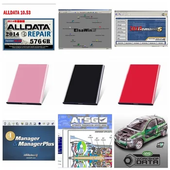 

2020 HOT SALE Alldata Mitchell Software AutoData 3.38+mitchell on demand 2015+All data 10.53+ElsaWin+Vivid+atsg 24 in 1tb HDD