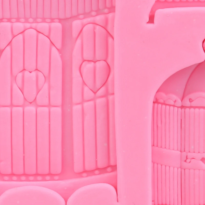 Форма для розовых птичьих клеток, форма для шоколада, печенья, силиконовые формы для выпечки, форма для конфет, фимо, глина, инструменты для украшения тортов из мастики